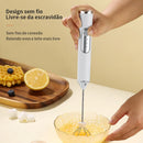 Batedor Mixer Compact Elétrico para Bebidas Leite Café Portátil