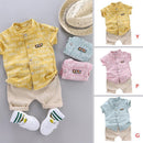 Conjunto Boy Casual - Tamanhos 3 meses a 4 anos