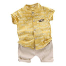 Conjunto Boy Casual - Tamanhos 3 meses a 4 anos