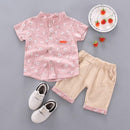 Conjunto Boy Flower - Tamanhos 6 meses a 4 anos