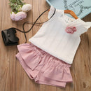 Conjunto Elegance Flor - Tamanhos de 0 a 5 anos