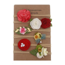 Conjunto 6 Faixas Flores Elegance