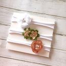 Conjunto 3 Faixas Flores