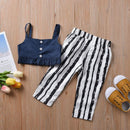 Conjunto Listras Elegance - Tamanho 6 meses a 5 anos