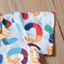 Conjunto Casual Letrinhas - Tamanhos de 1 a 6 anos