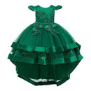 Vestido Festa Princesa Mullet Alta Qualidade - Tamanhos de 3 a 12 anos