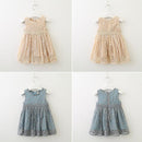 Vestido Princesa Rendado - Tamanhos de 1 a 6 anos