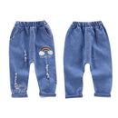 Calça Bottoms Jeans - Tamanhos de 6 meses a 4 anos
